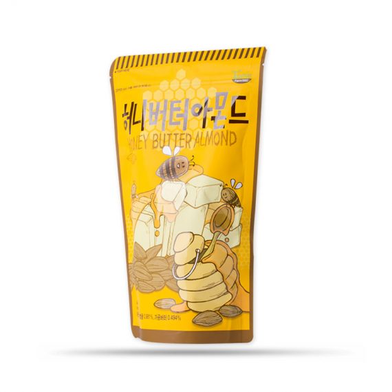 sinai.vn-Hạnh Nhân Tẩm Bơ Mật Ong Tom’s Farm (250g)