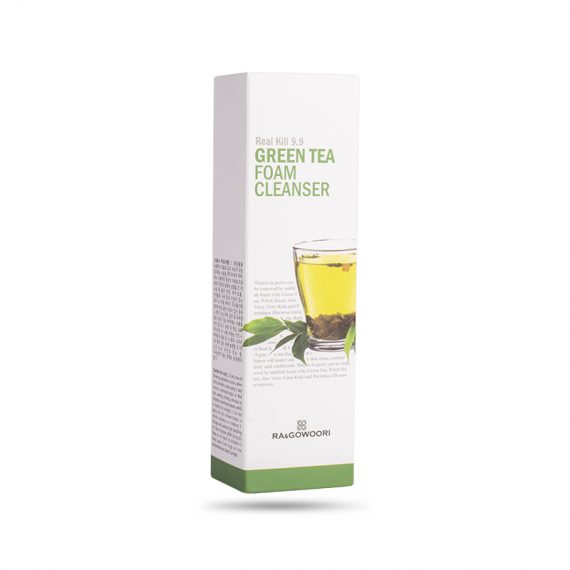 sinai.vn-Sữa Rửa Mặt Trà Xanh Real Kill 9.9 Ra&Gowoori (120 ml)