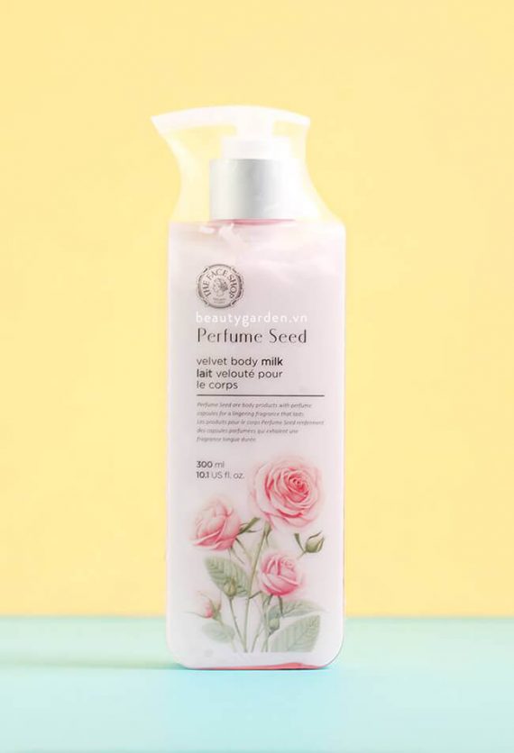 hinh-1-sua-duong-the-The-Face-Shop-Perfum-Seed-Velvet-Body-Milk