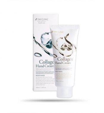 Kem Dưỡng Da Tay Collagen 3W Clinic (100ml)