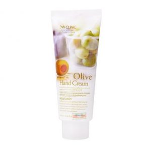 Kem Dưỡng Da Tay Hoa Quả 3W Clinic Hương Olive (100ml)